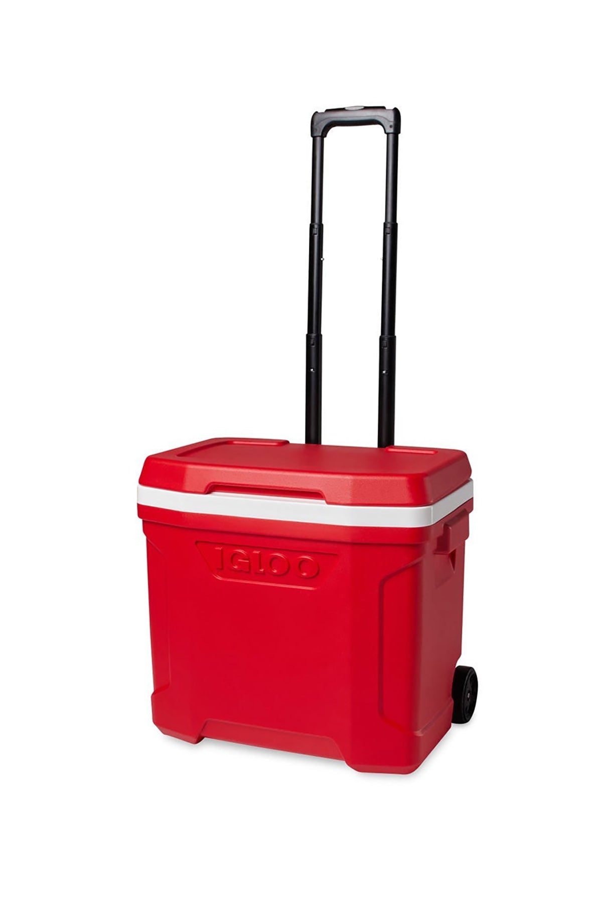 Igloo Profile 28 Qt Roller Custom Coolers, White-Red Star