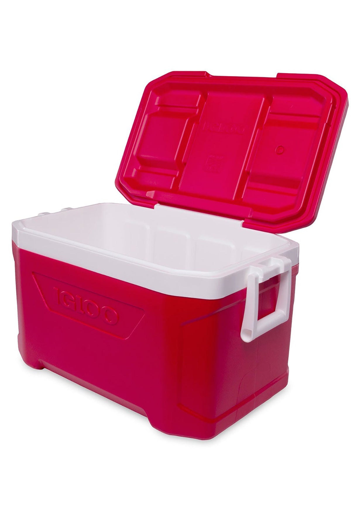 Igloo Profile 50 Qt Custom Coolers, White-Red Star