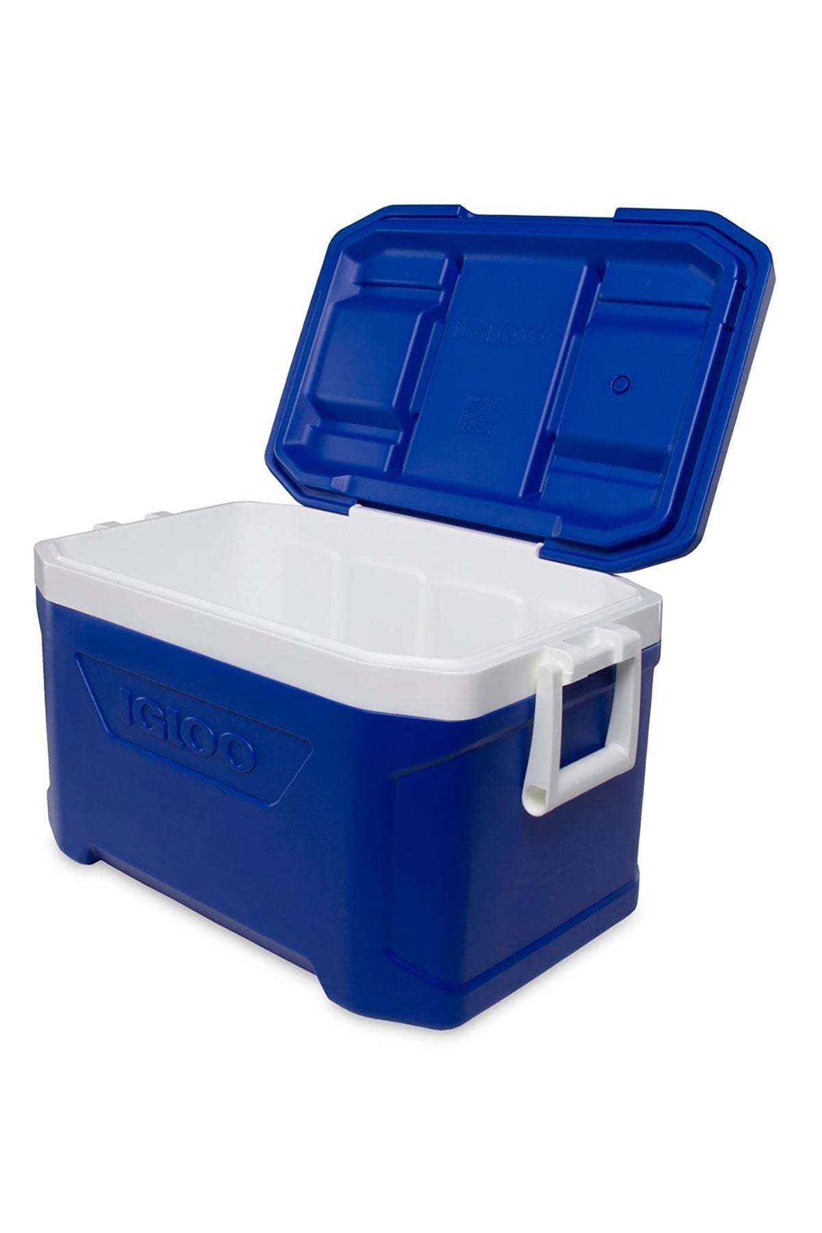 Igloo Profile 50 Qt Custom Coolers, White-Majestic Blue