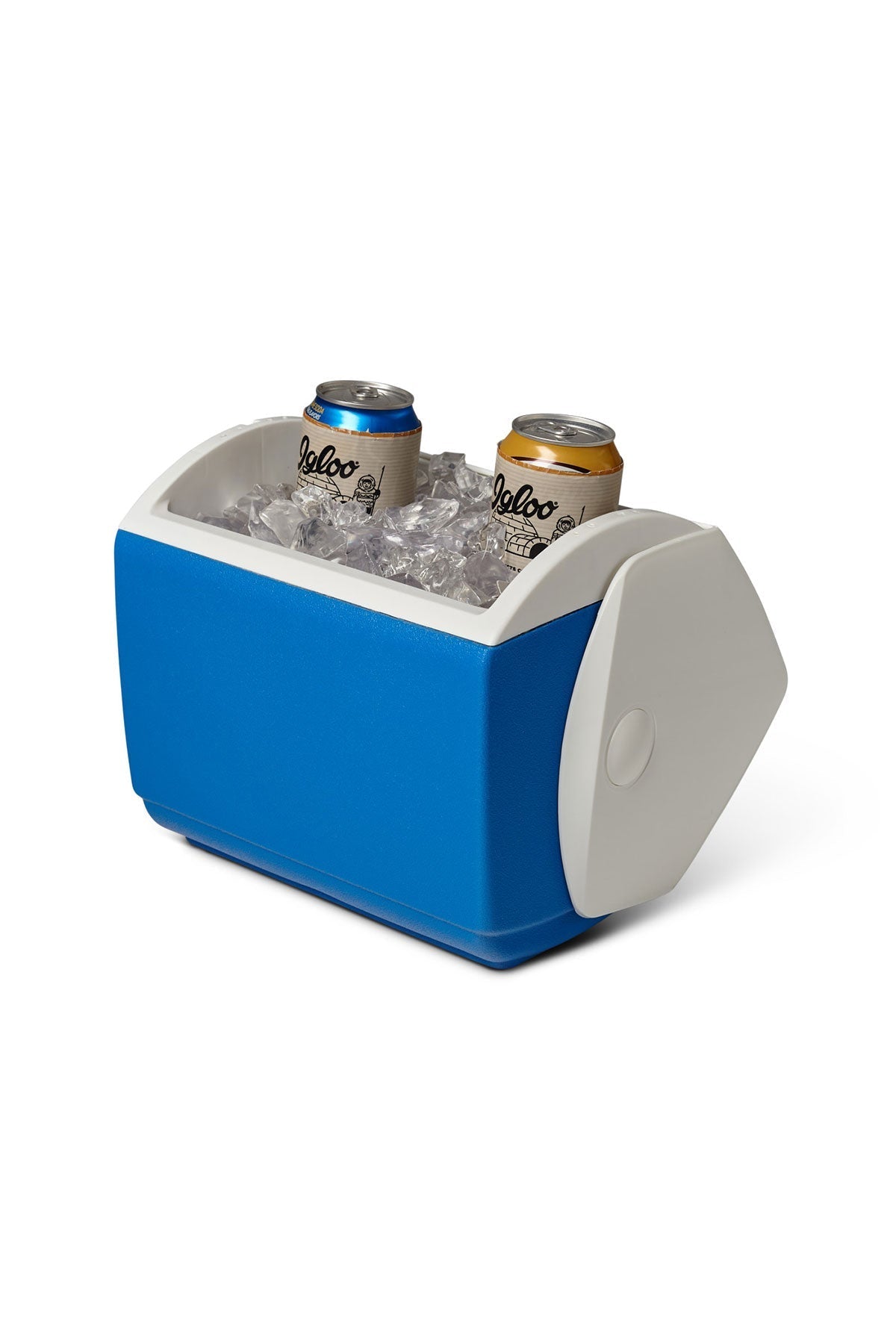 Igloo Playmate Pal 7 Qt Custom Coolers, White-Majestic Blue