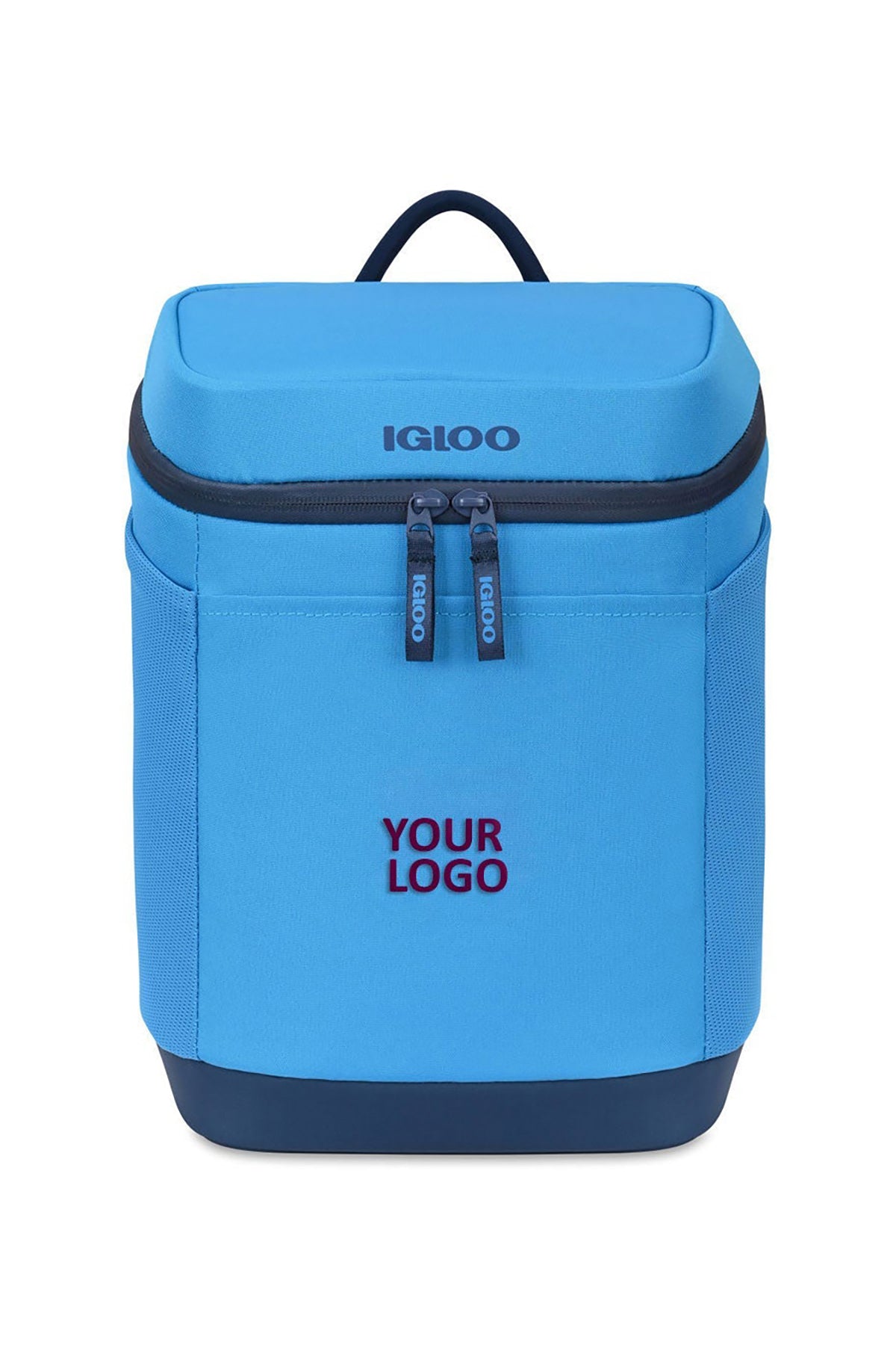 Igloo Day Chiller Backpack 12 Can Soft Custom Coolers, Brilliant Blue