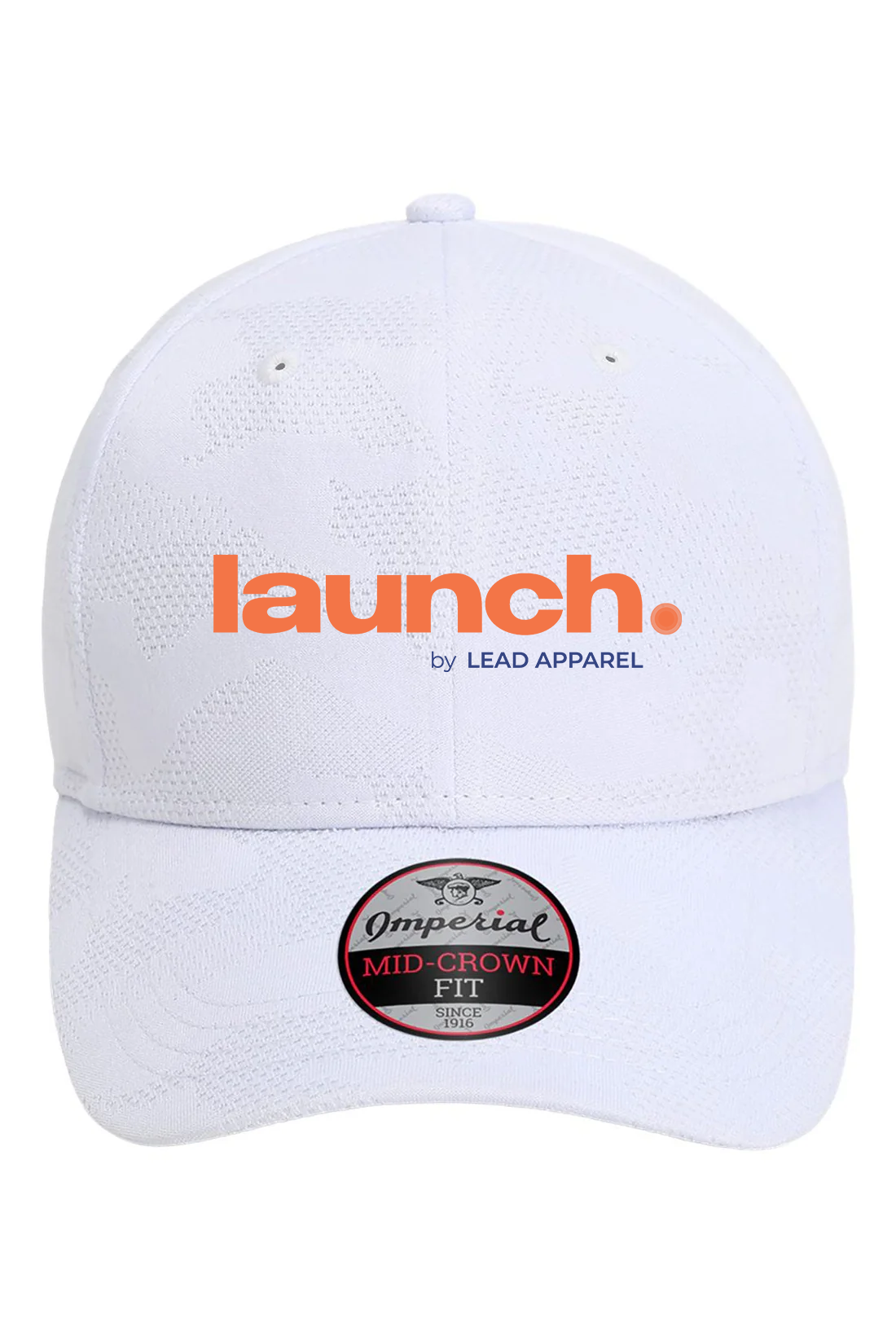 Imperial The Oglethorpe Tonal Camo Cap, White [Launch]