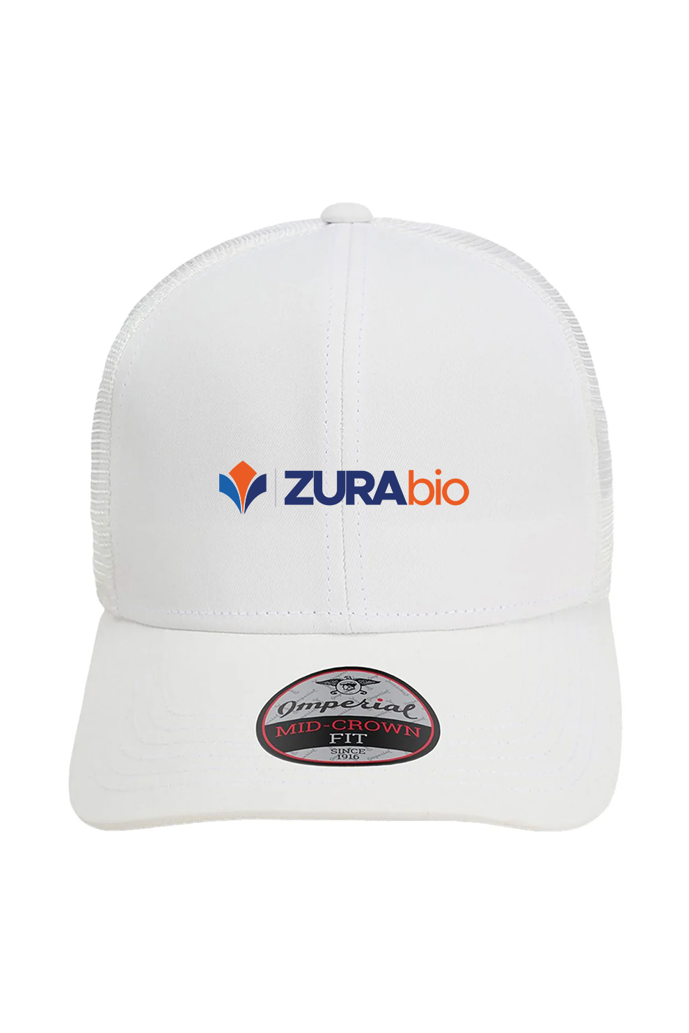Imperial The Whitaker Mesh Cap, White [Zura Bio]