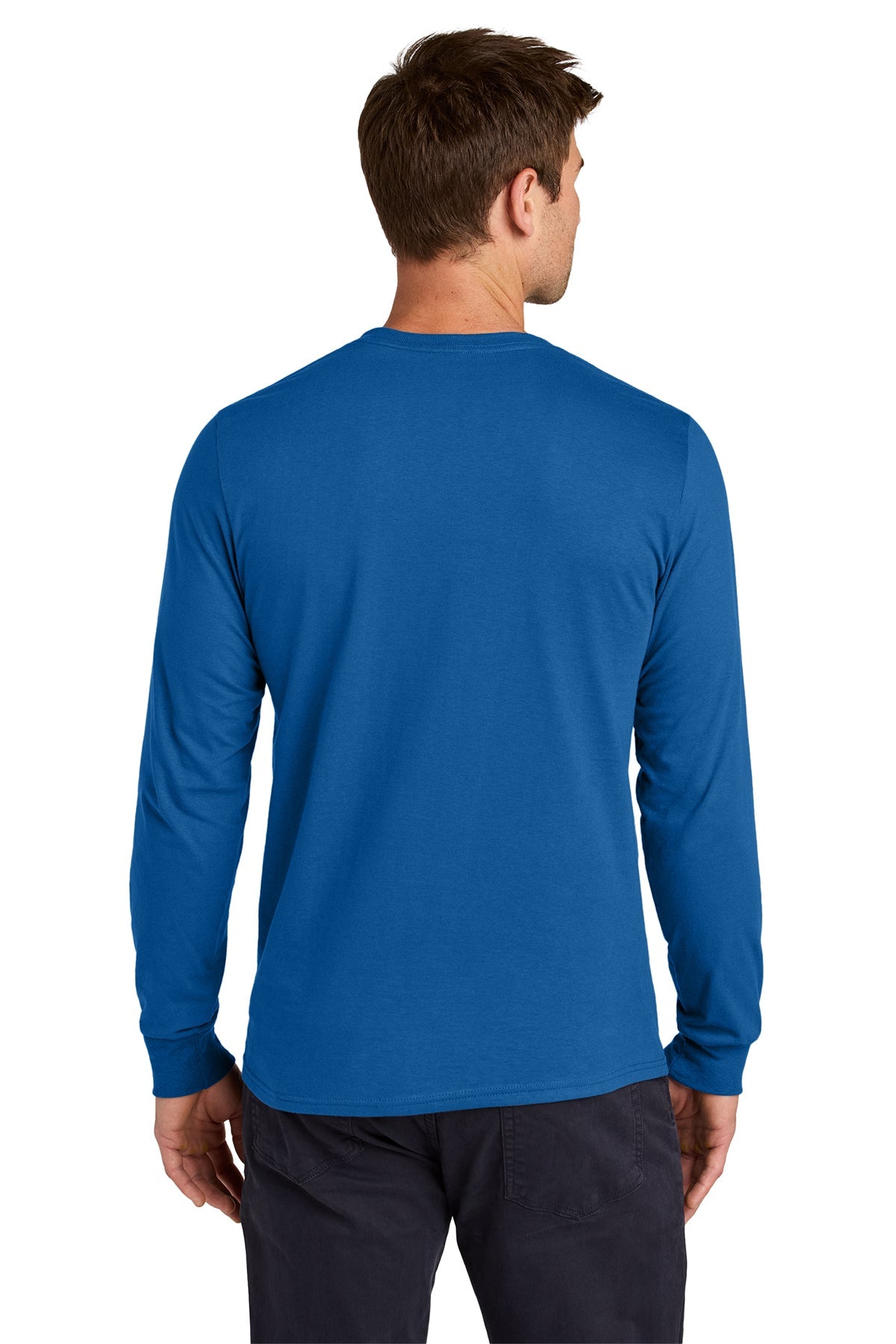 Jerzees Classics Unisex Cotton Long Sleeve Custom T-Shirts, Royal