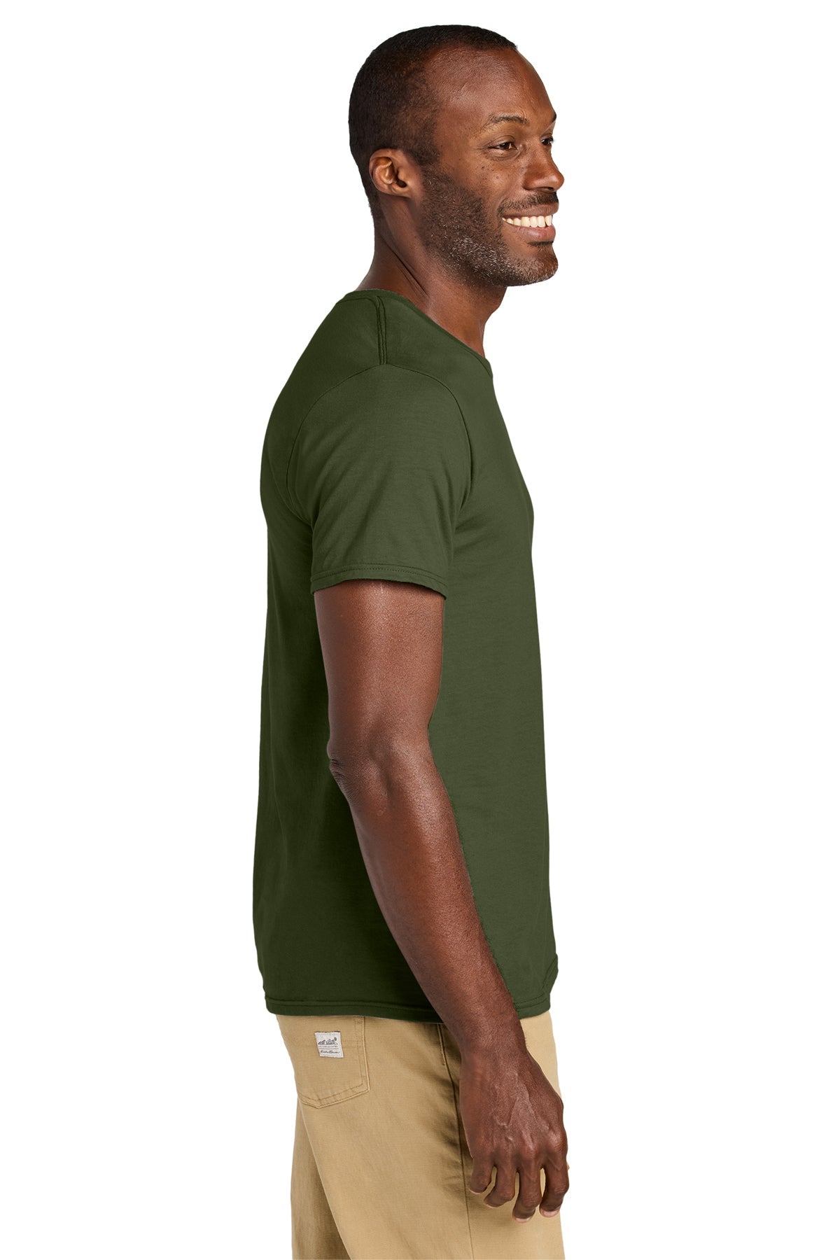 Jerzees Classics Unisex Cotton Custom T-Shirts, Military Green
