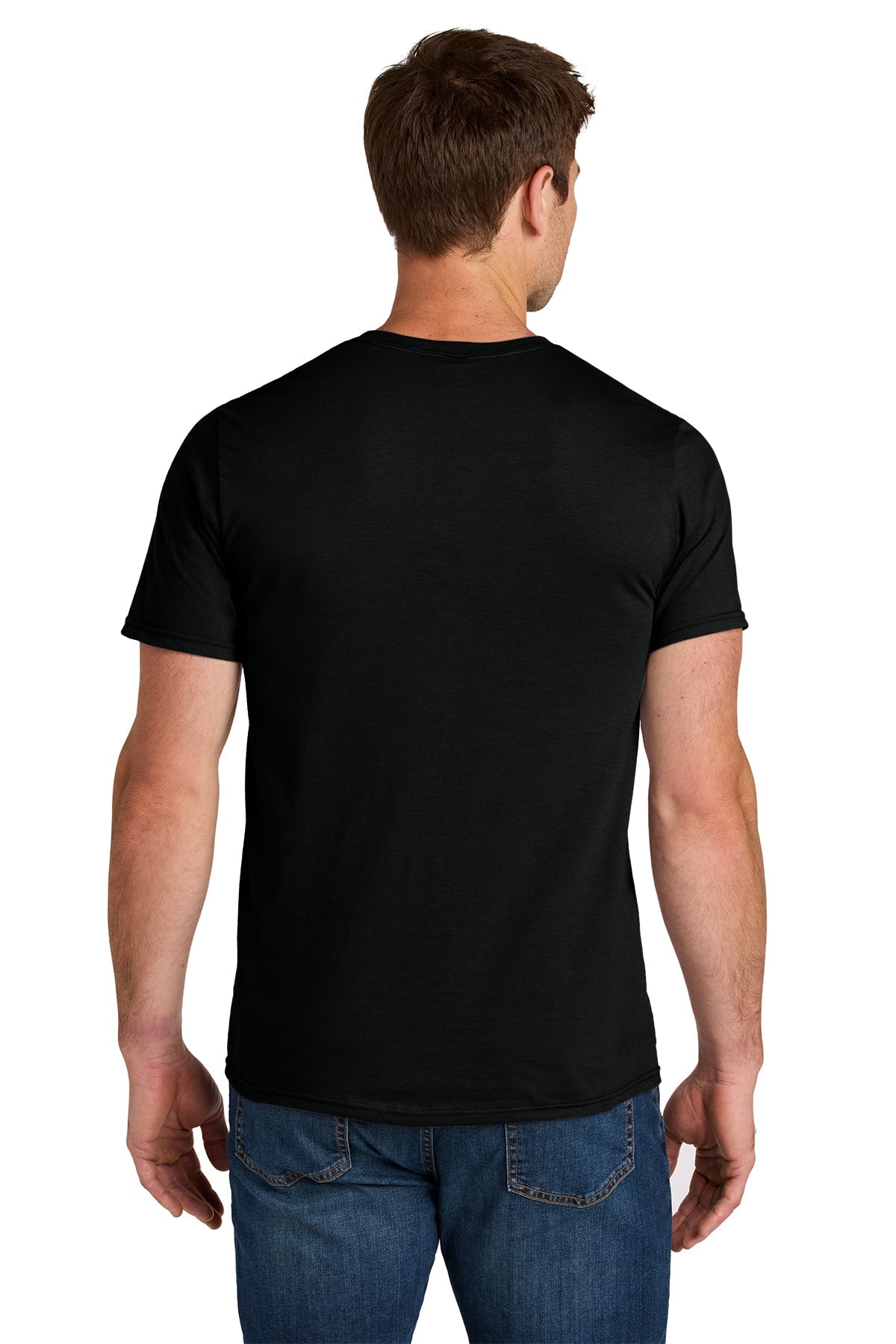 Jerzees Ultimate Unisex Ring Spun Custom T-Shirts, Black