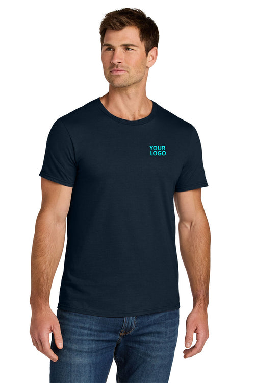 Jerzees Ultimate Unisex Ring Spun Long Sleeve Custom T-Shirts, Navy