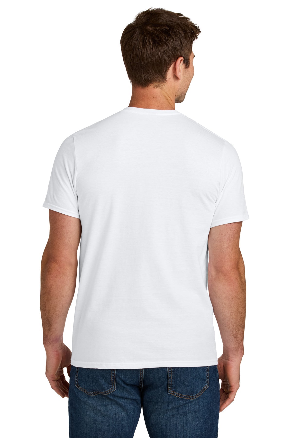 Jerzees Ultimate Unisex Ring Spun Custom T-Shirts, White