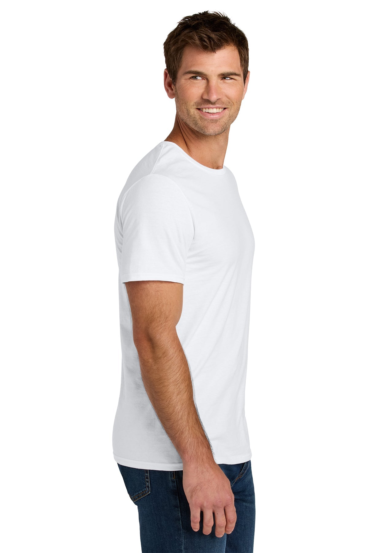 Jerzees Ultimate Unisex Ring Spun Custom T-Shirts, White