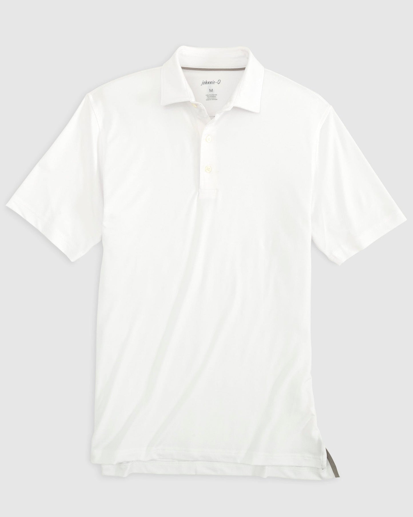 Johnnie-O Birdie Custom Polos, White [Holden Richardson]