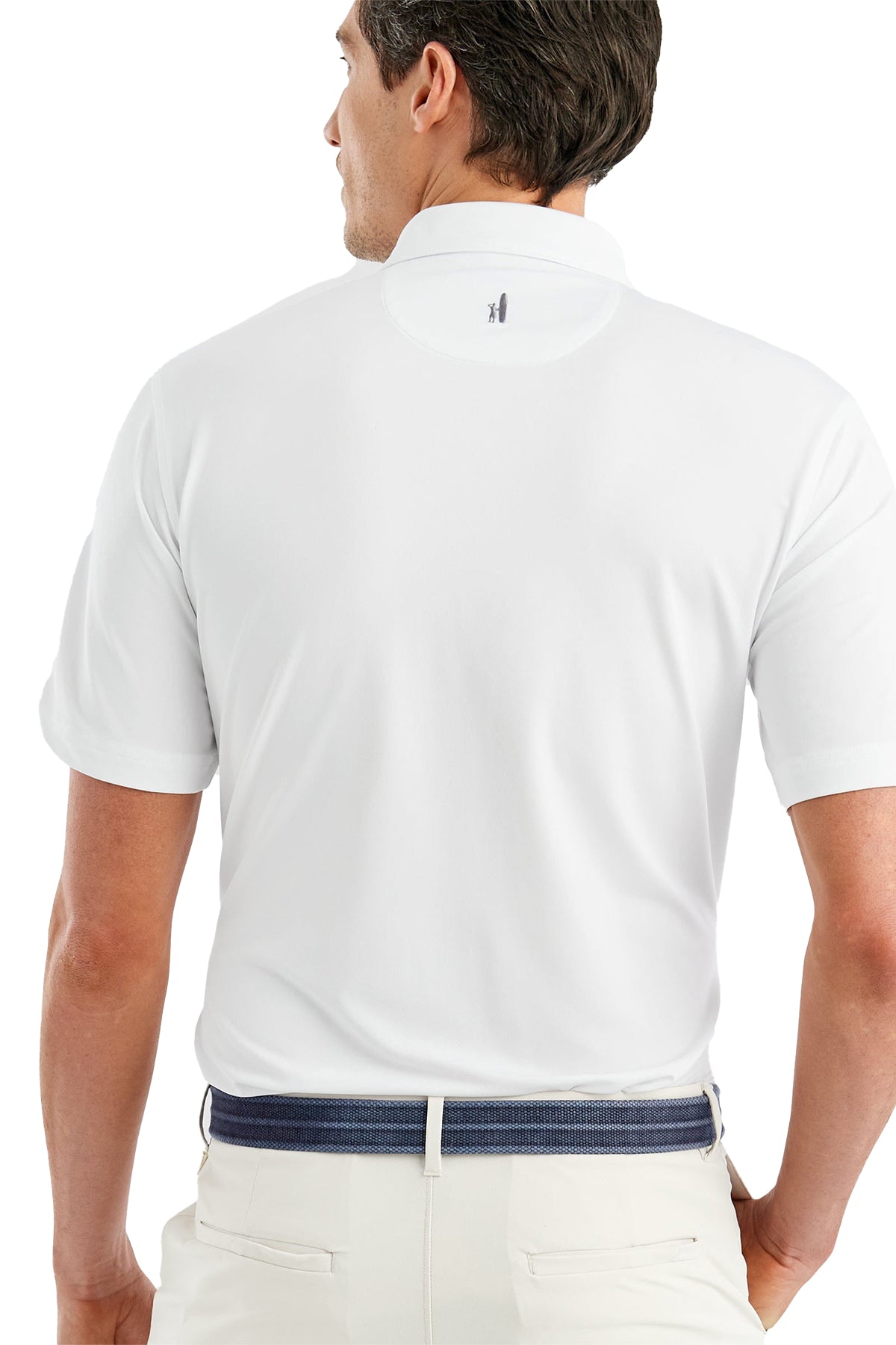 Johnnie-O Birdie Custom Polos, White