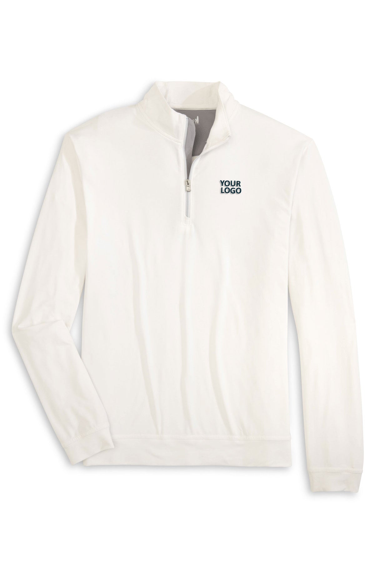 Johnnie O Motion Custom Pullovers, White [Testing Gql]