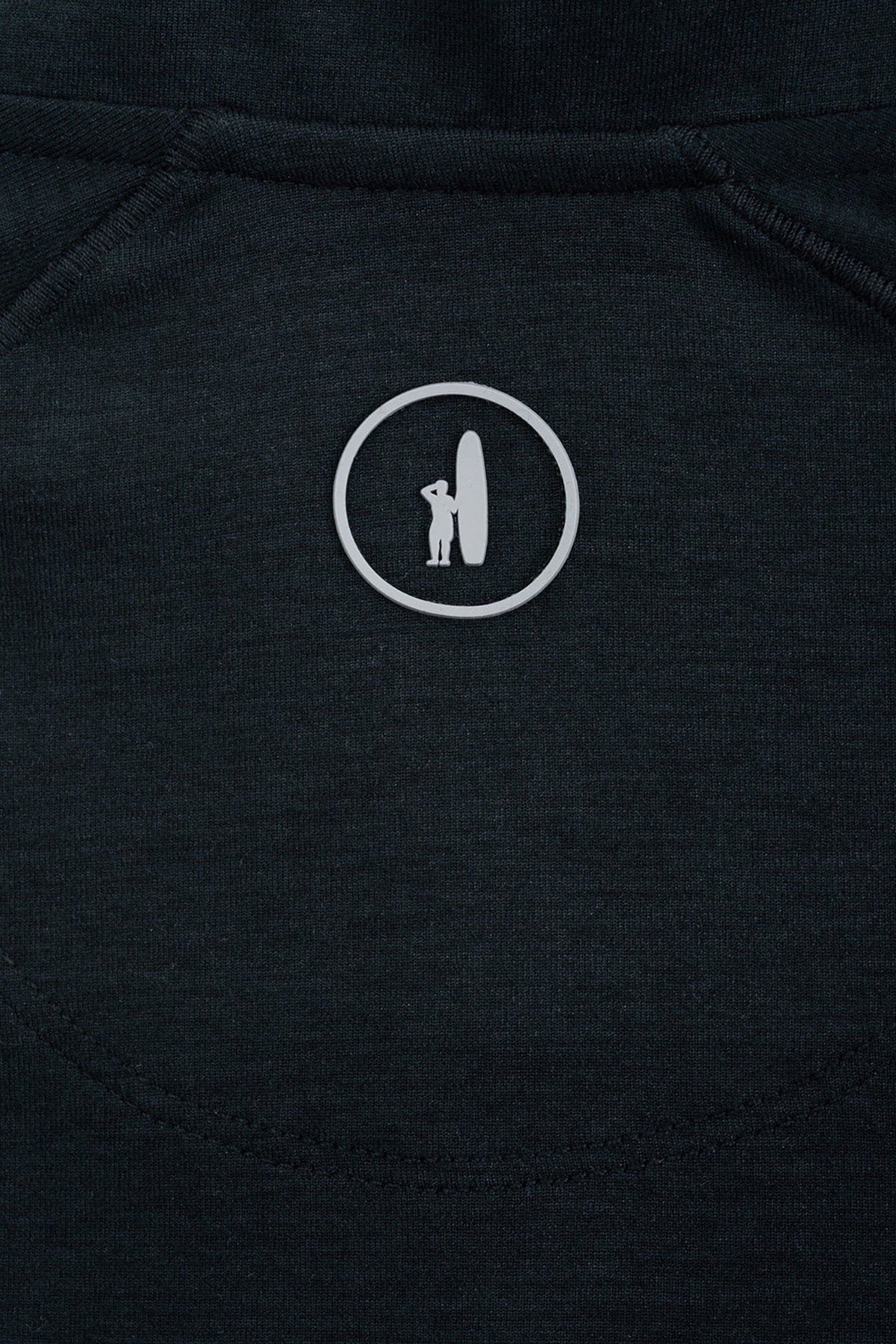 Johnnie O Freeborne Performance 1/4 Zip Custom Pullovers, Black [NARENCO]