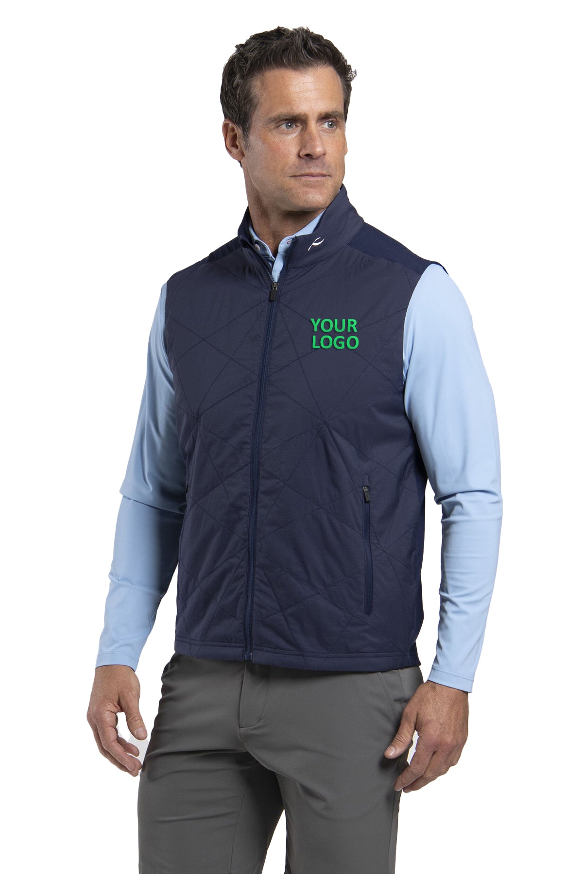 Kjus Retention Custom Vests, Atlanta Blue