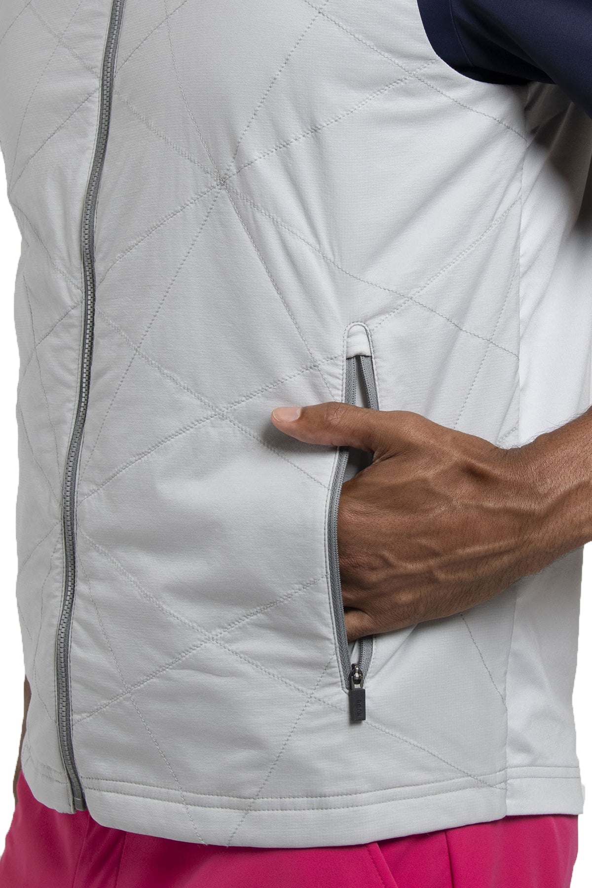 Kjus Retention Custom Vests, Alloy/Pewter