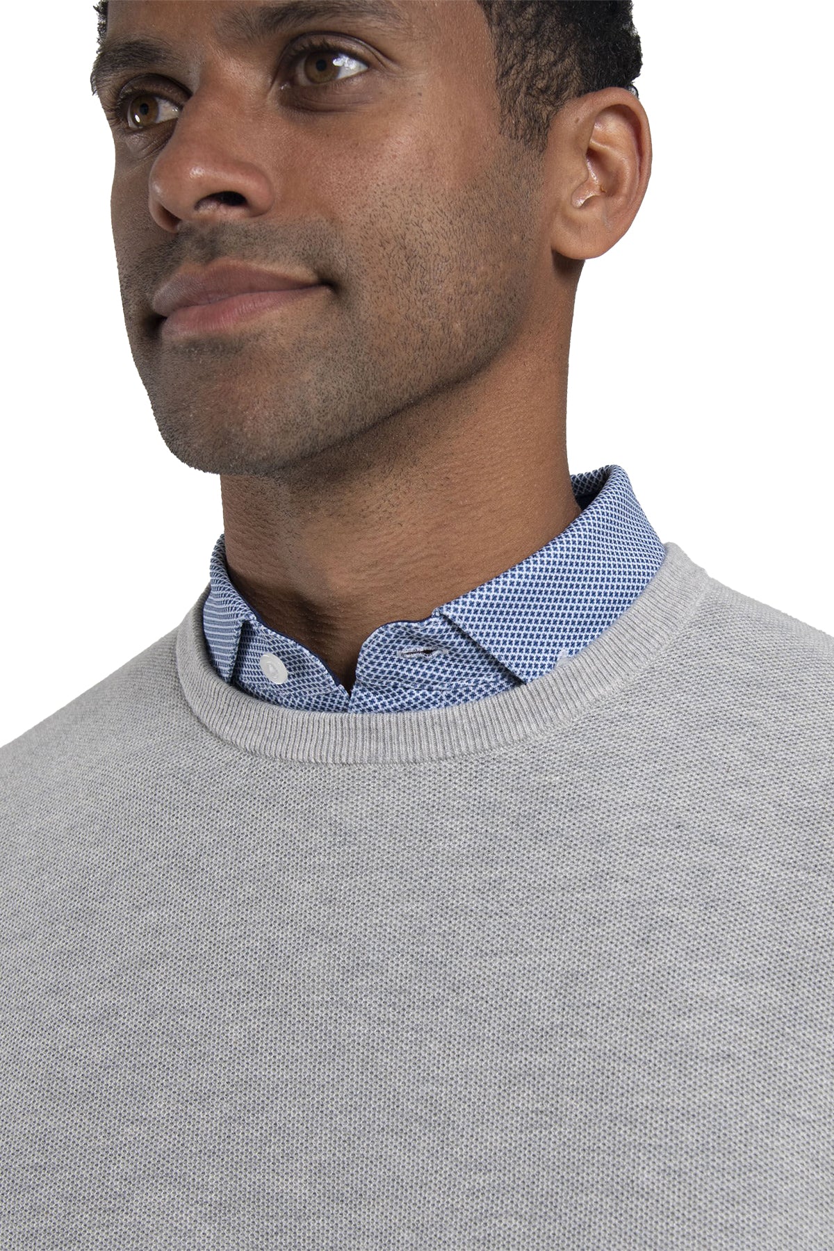 Kjus Crew Neck Custom Sweaters, Alloy