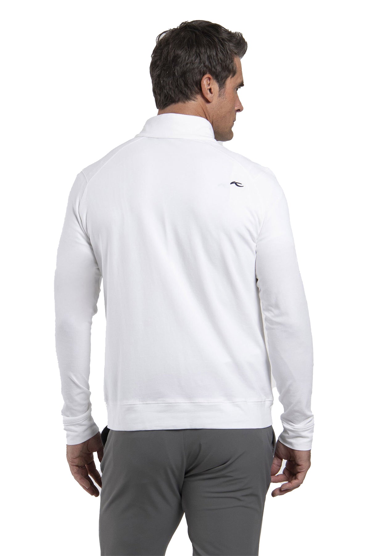 Kjus Hollow Pima Custom Half-Zips, White