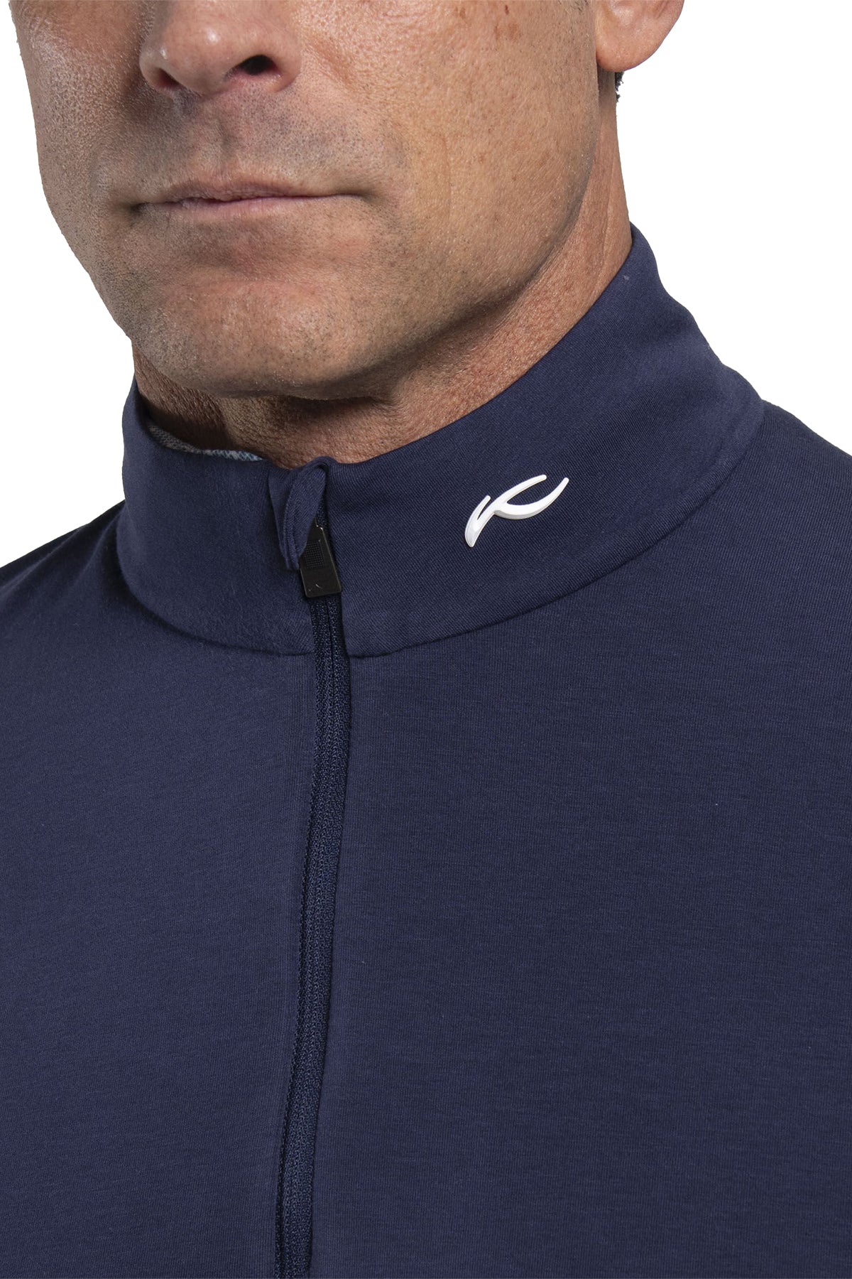 Kjus Hollow Pima Custom Half-Zips, Atlanta Blue