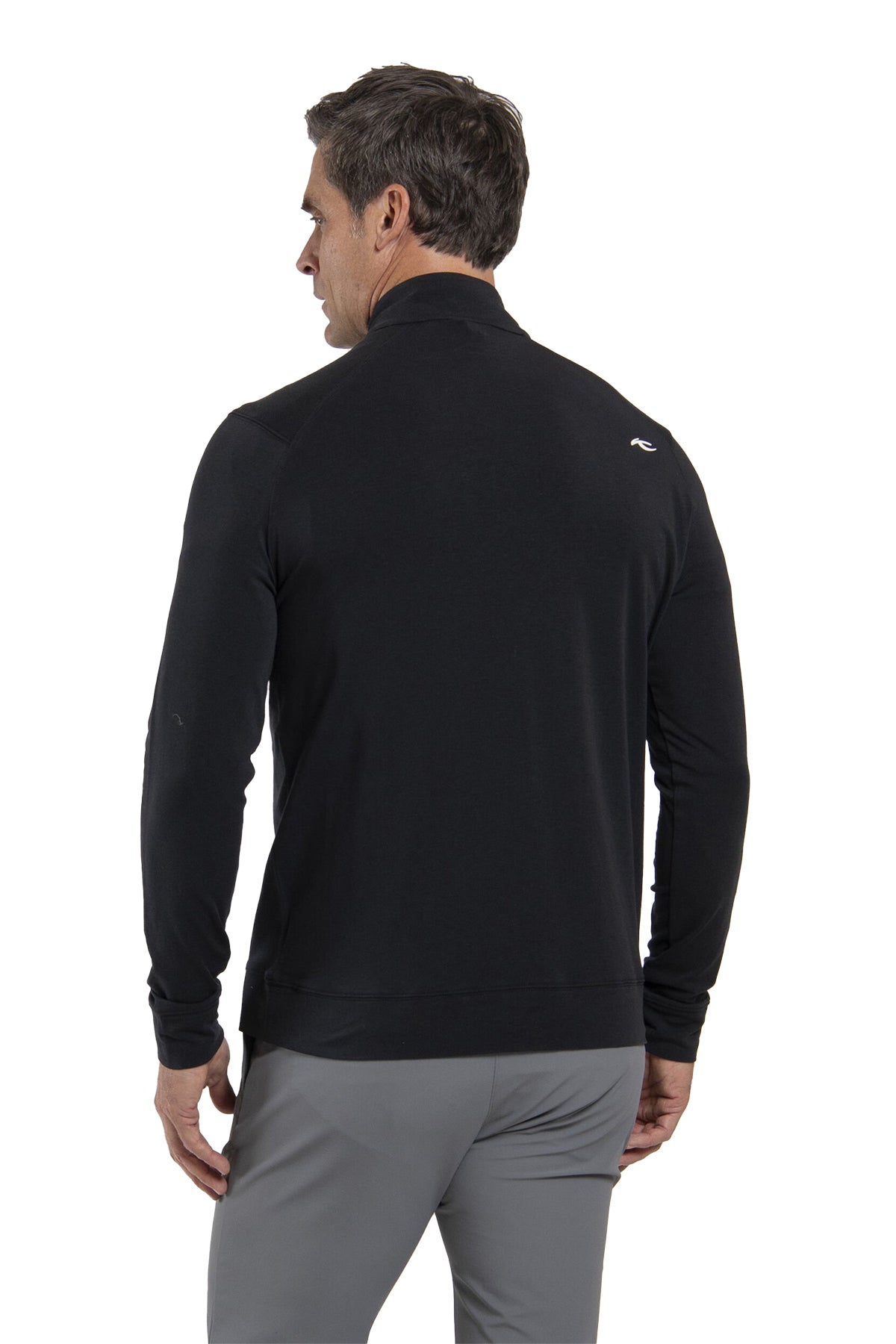 Kjus Hollow Pima Custom Half-Zips, Black