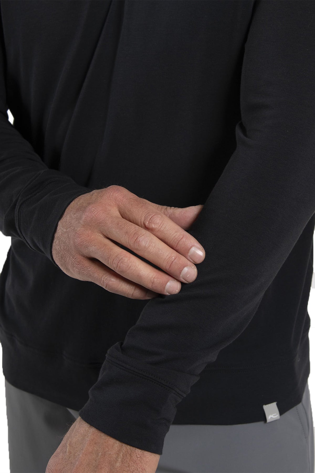 Kjus Hollow Pima Custom Half-Zips, Black