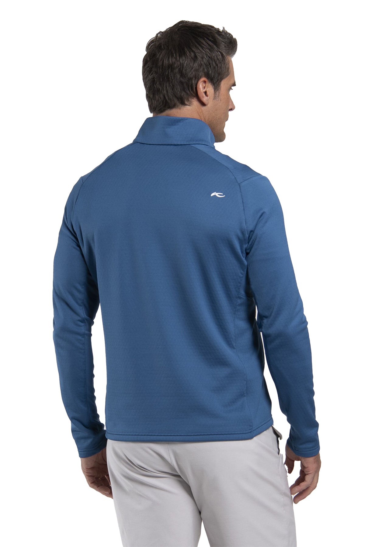 Kjus Hydraulic Midlayer Custom Half-Zips, Maritime/Atlanta Blue