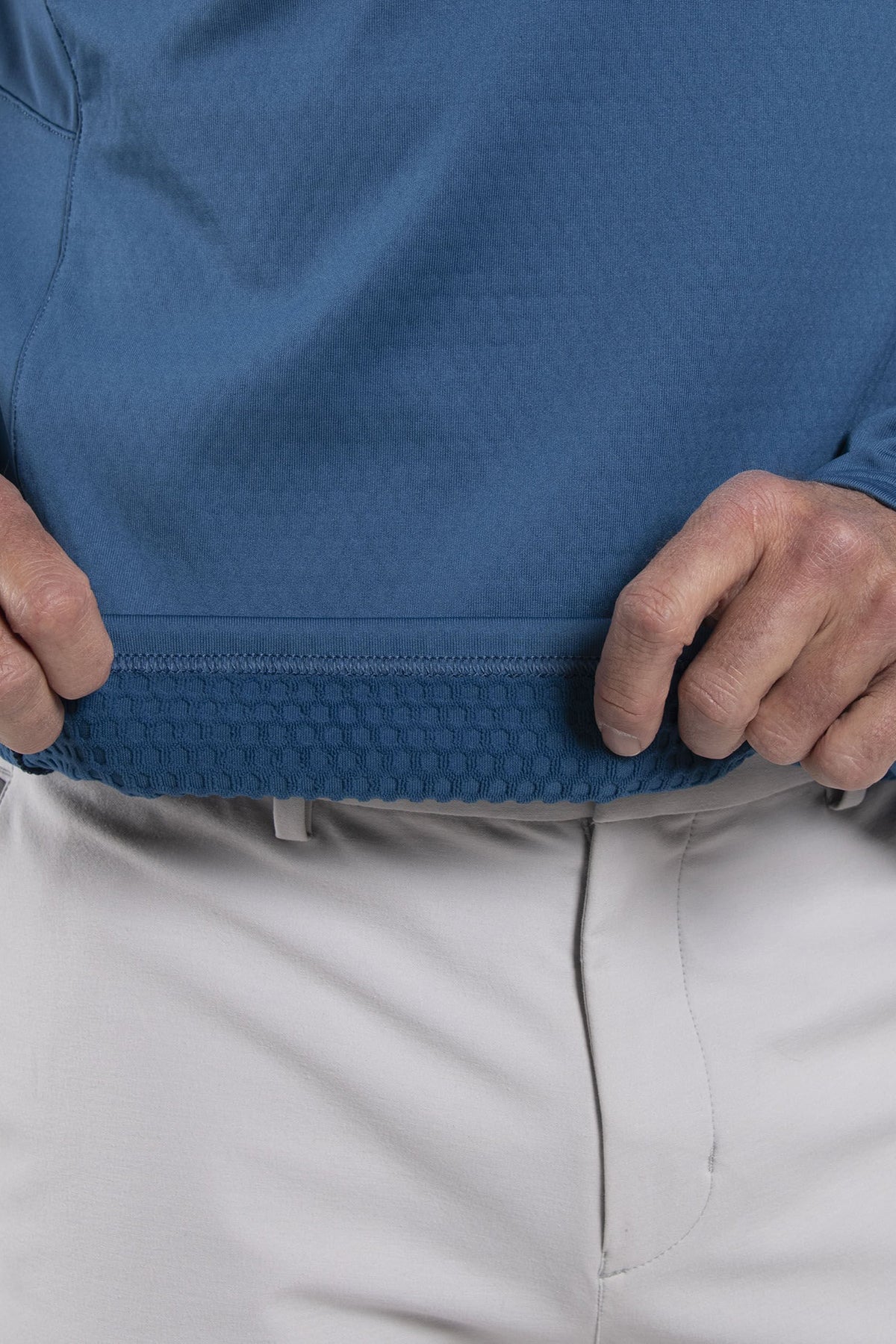 Kjus Hydraulic Midlayer Custom Half-Zips, Maritime/Atlanta Blue