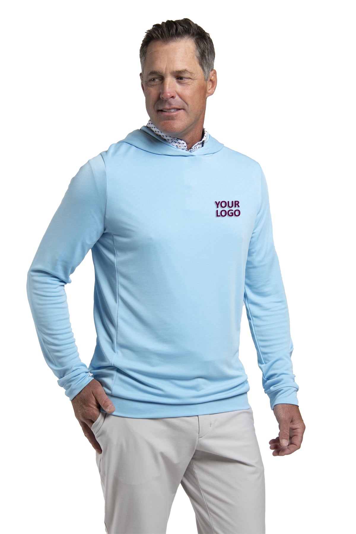 Kjus Kallen Custom Hooded Midlayers, Poolside