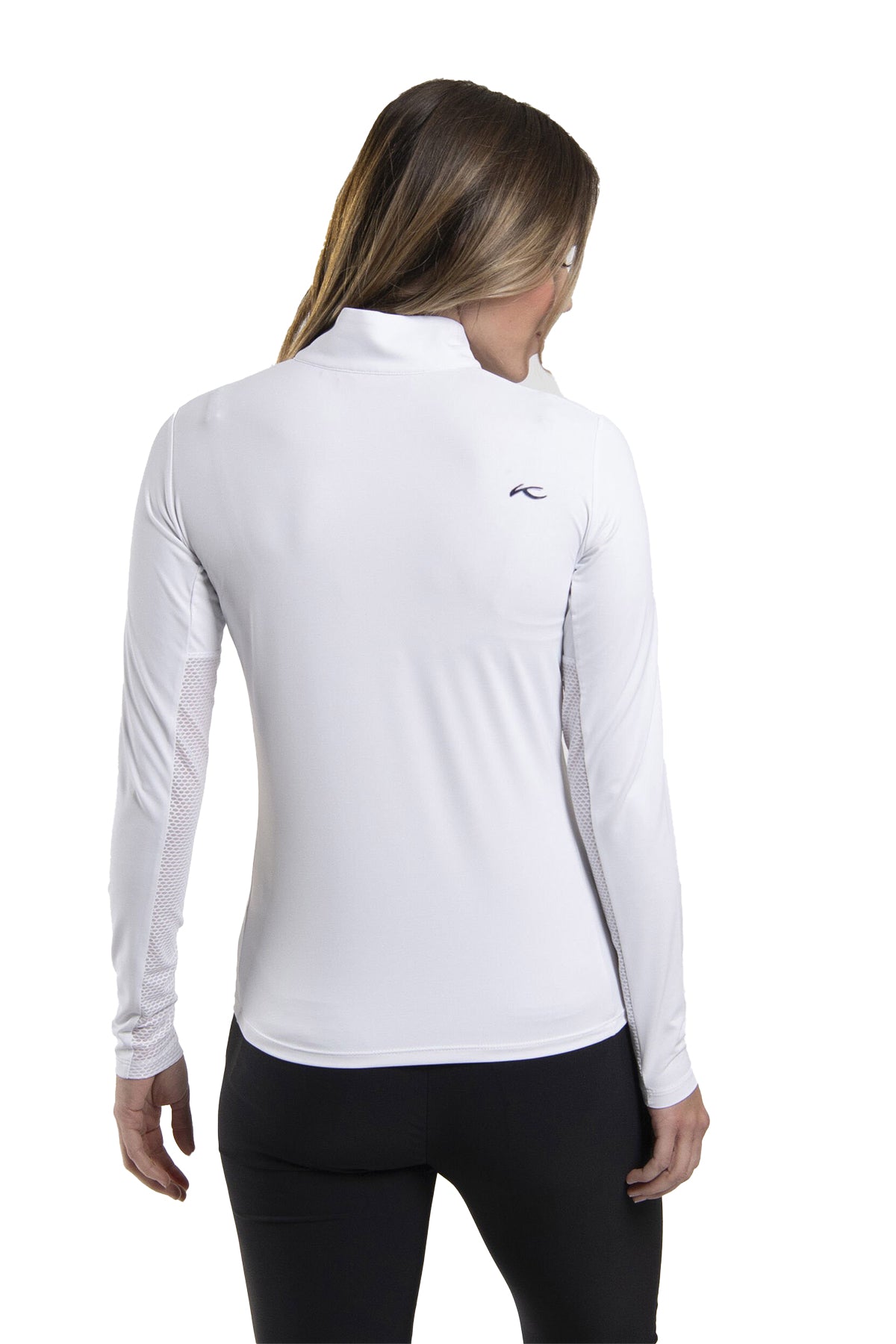 Kjus Women's Sunshine Sport Custom Half-Zips, White