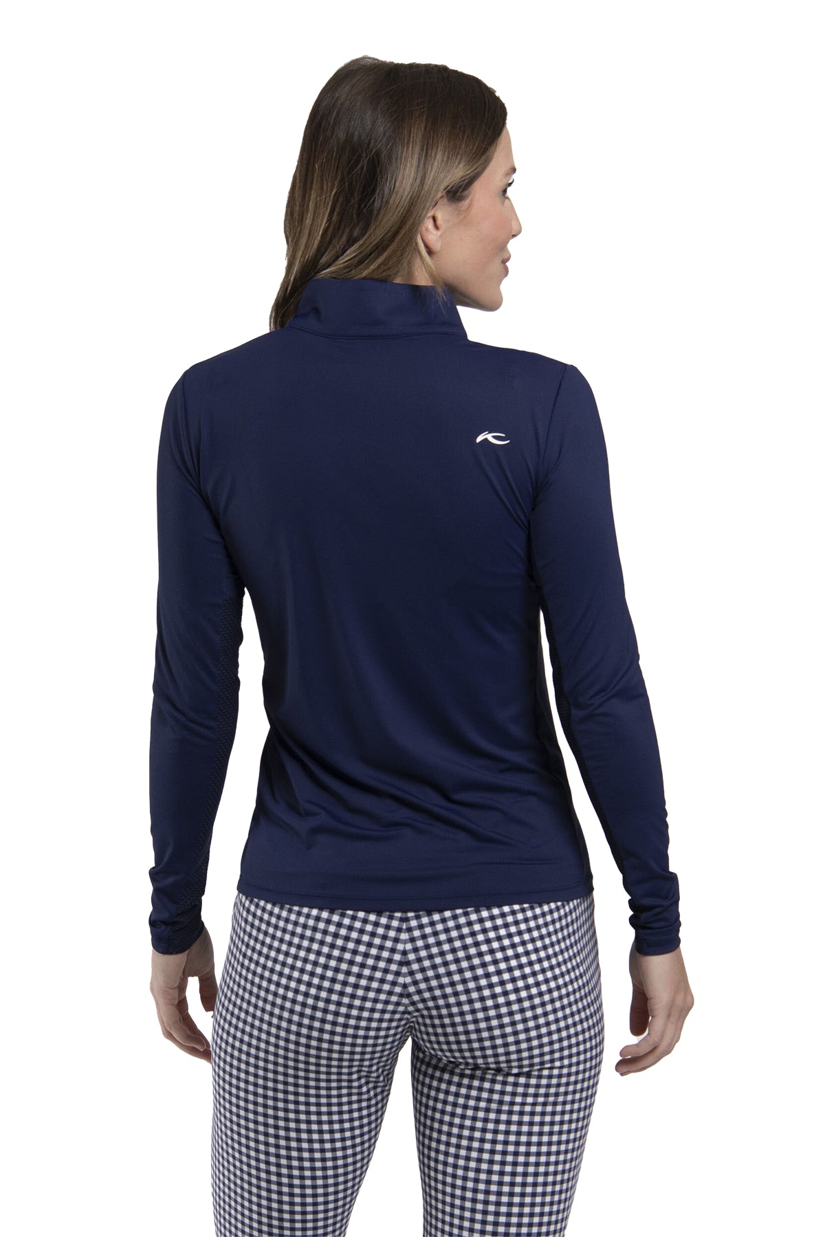 Kjus Women's Sunshine Sport Custom Half-Zips, Atlanta Blue