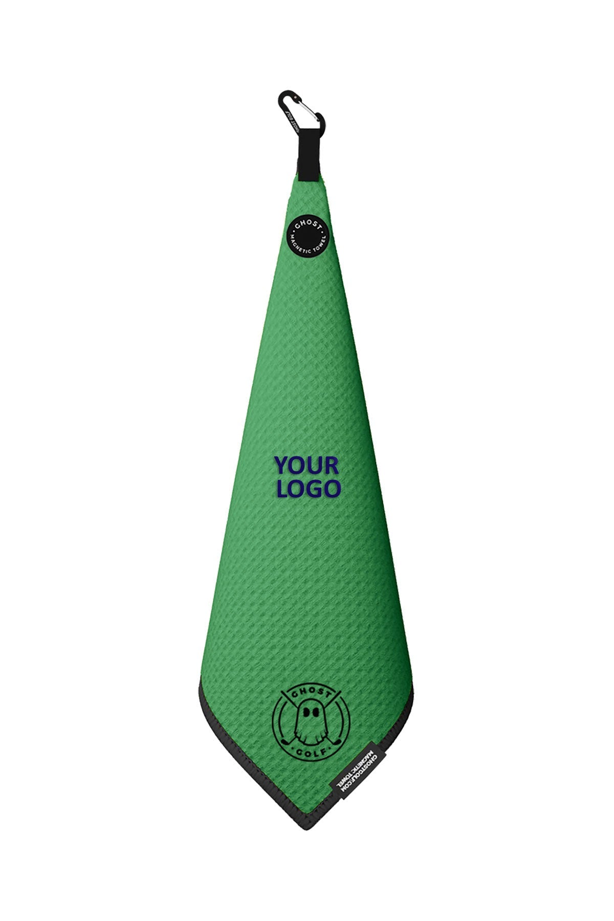 Ghost Golf Custom Magnetic Towels Greenside, Kelly Green