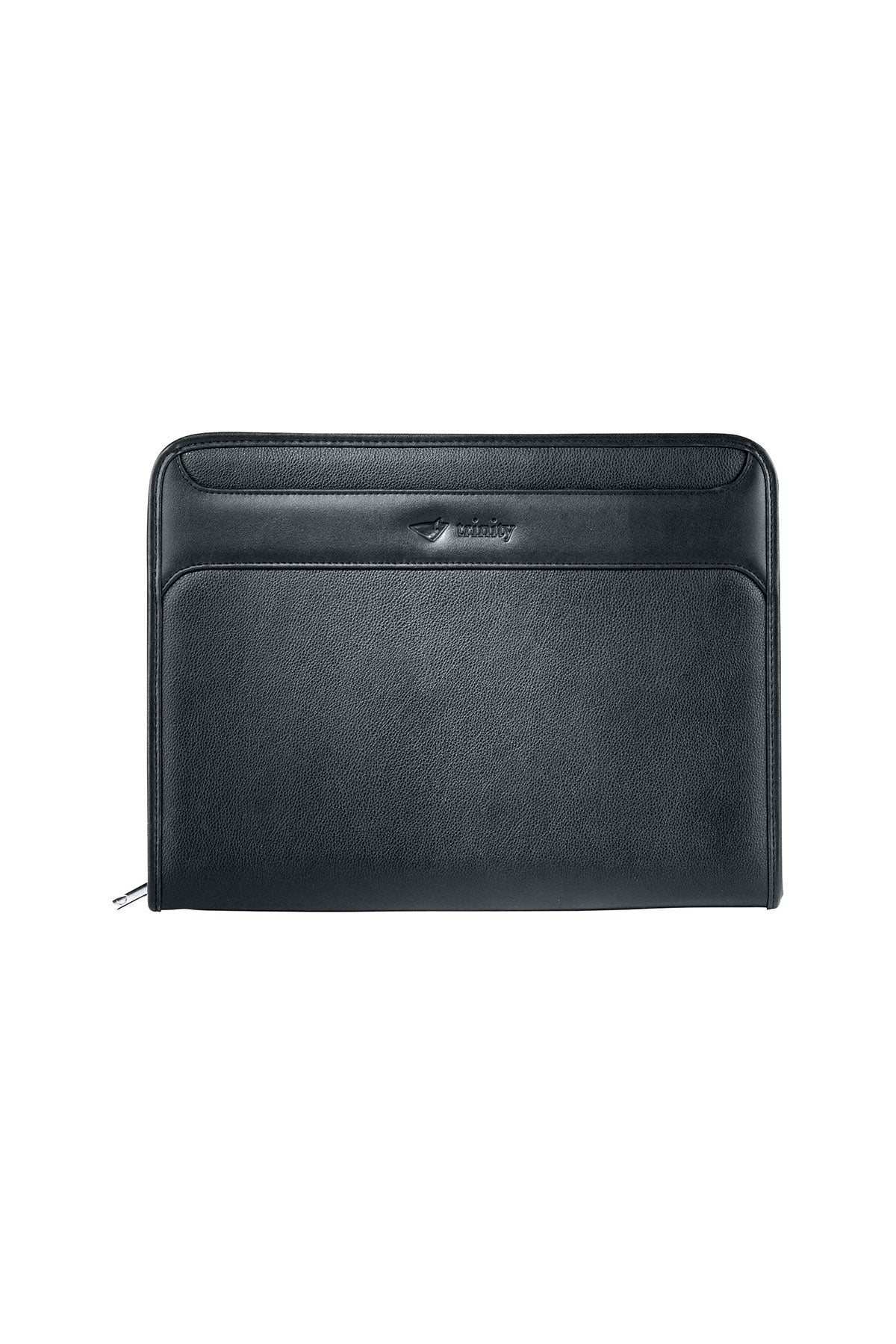 Millennium Leather Zippered Padfolio 9500 Black [NYSSPE]