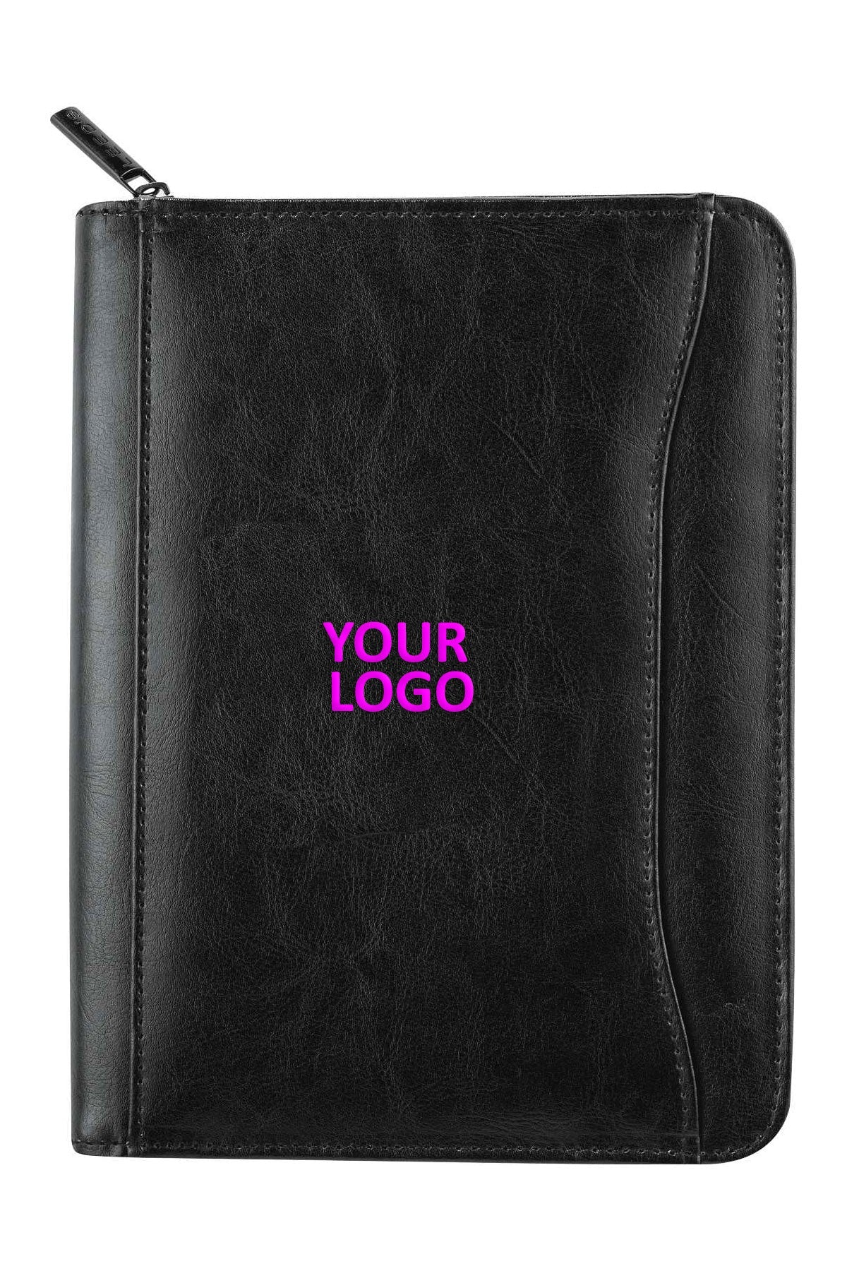 Renaissance Jr. Zippered Padfolio 1000 Black