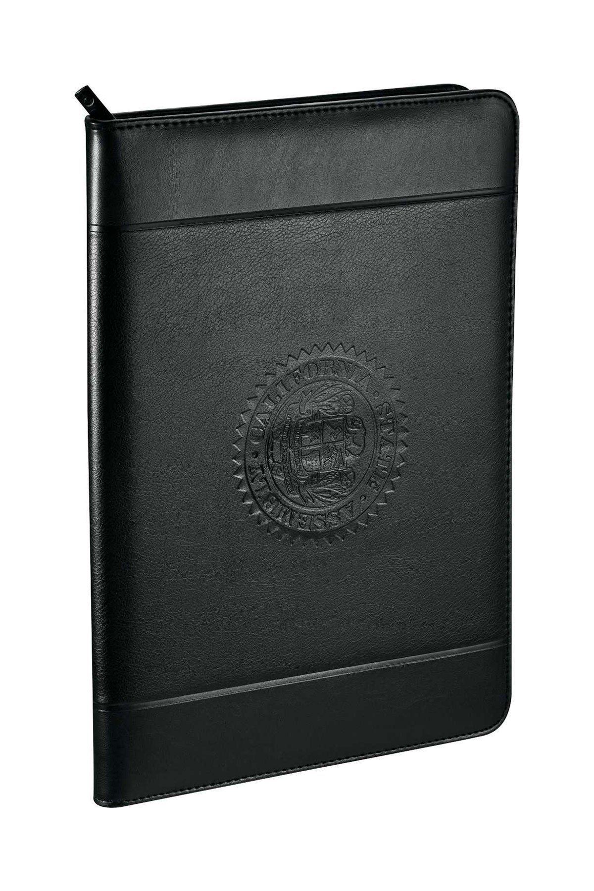 Windsor Impressions Zippered Padfolio 0551 Black