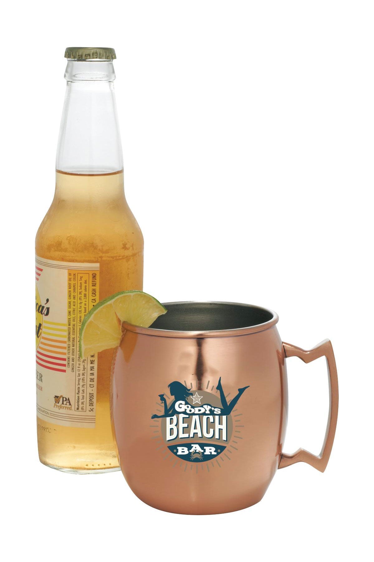 Moscow Mule Mug 16oz 1624 Brown