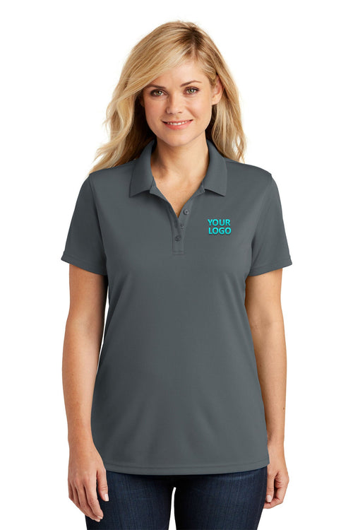 Port Authority Dry Zone UV Micro-Mesh Custom Polos, Graphite