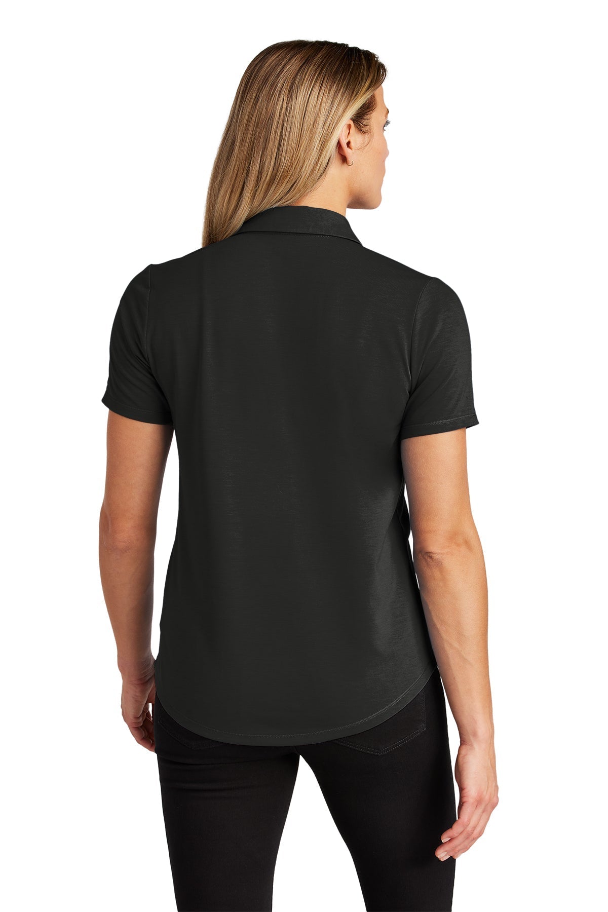 OGIO Ladies Motion Custom Polos, Blacktop [Lake Erie Arms]