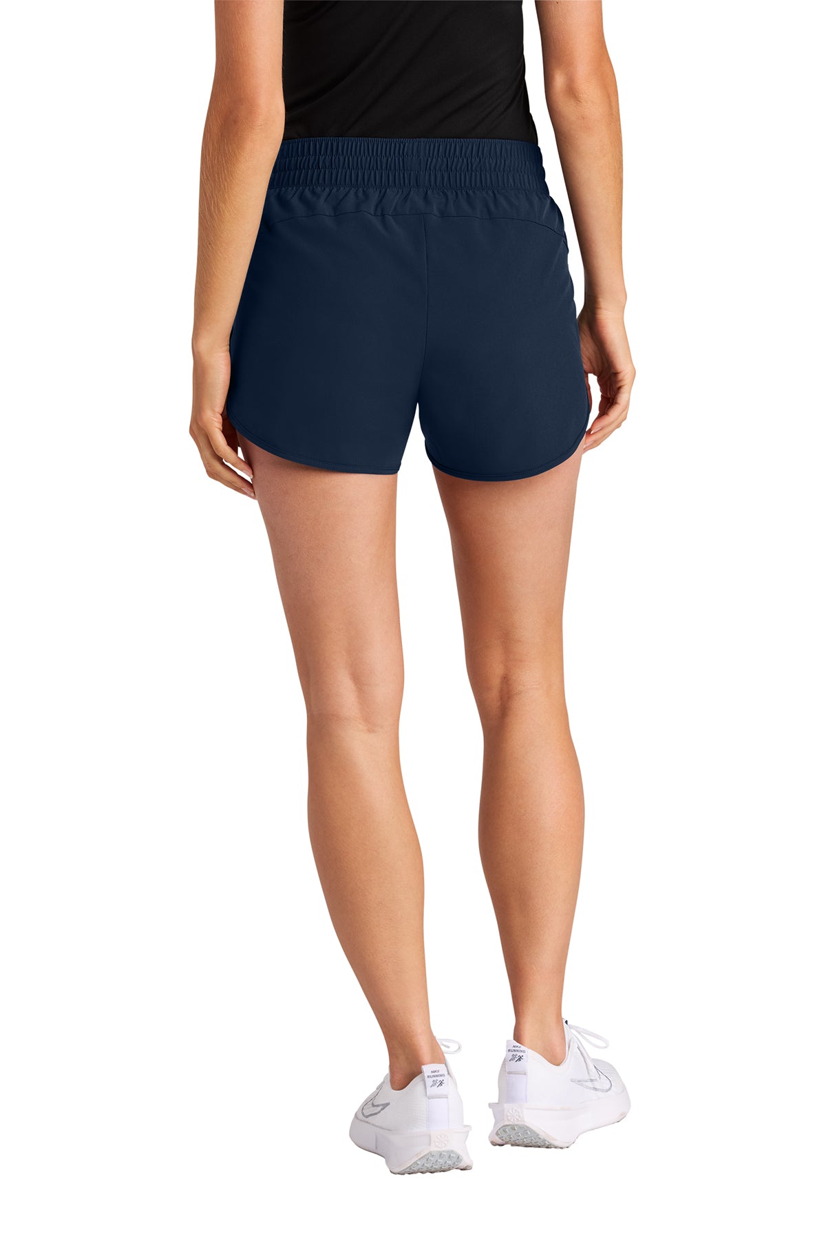 Sport-Tek Women’s Custom Repeat Swift Shorts, True Navy