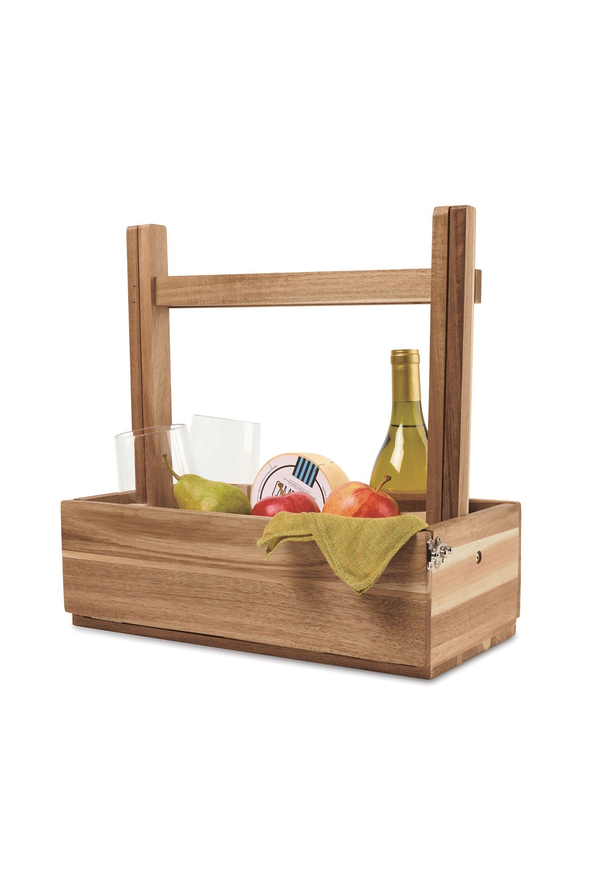 La Cuisine Picnic Custom Table & Carrier, Wood