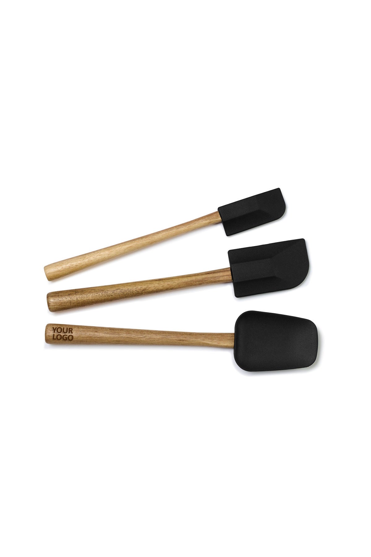 La Cuisine Silicone Custom Baking Utensils, Black