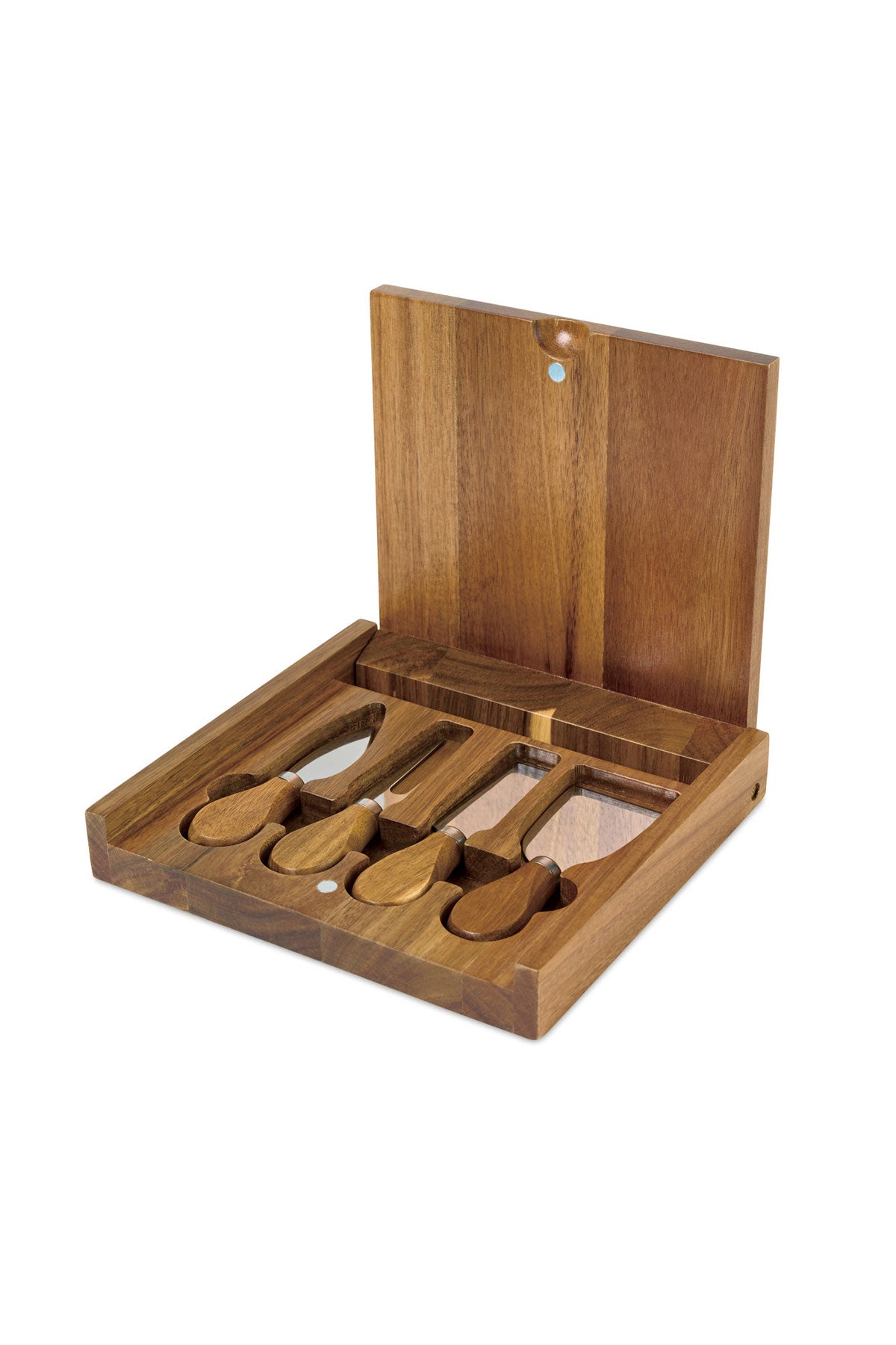 La Cuisine Cheese Board with Serving Custom Set, Wood