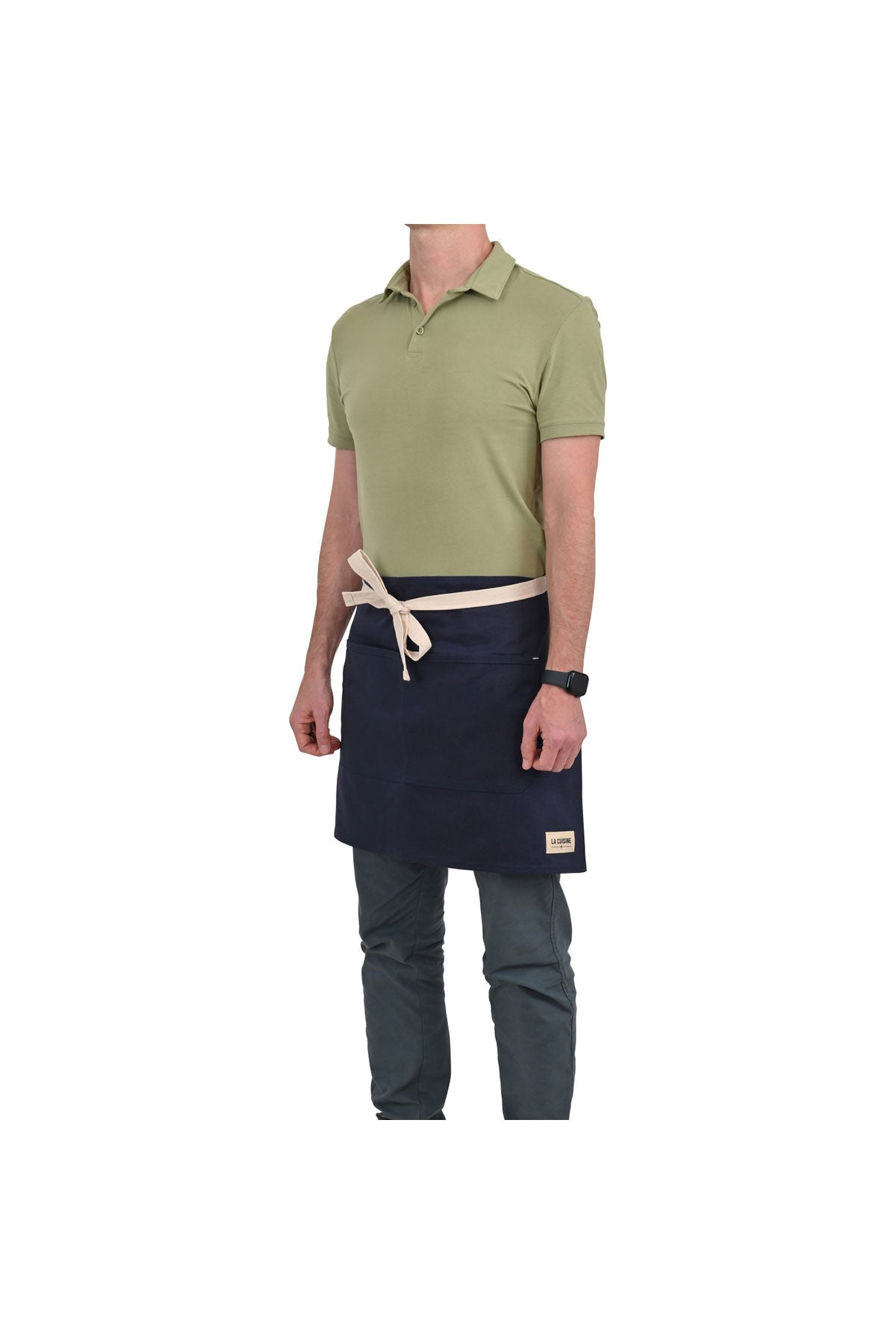La Cuisine Bistro Custom Apron, Navy