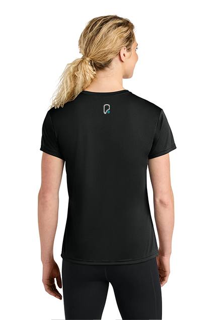 A4 Women’s Cooling Performance Tee, Black - PRINT [PureGym]