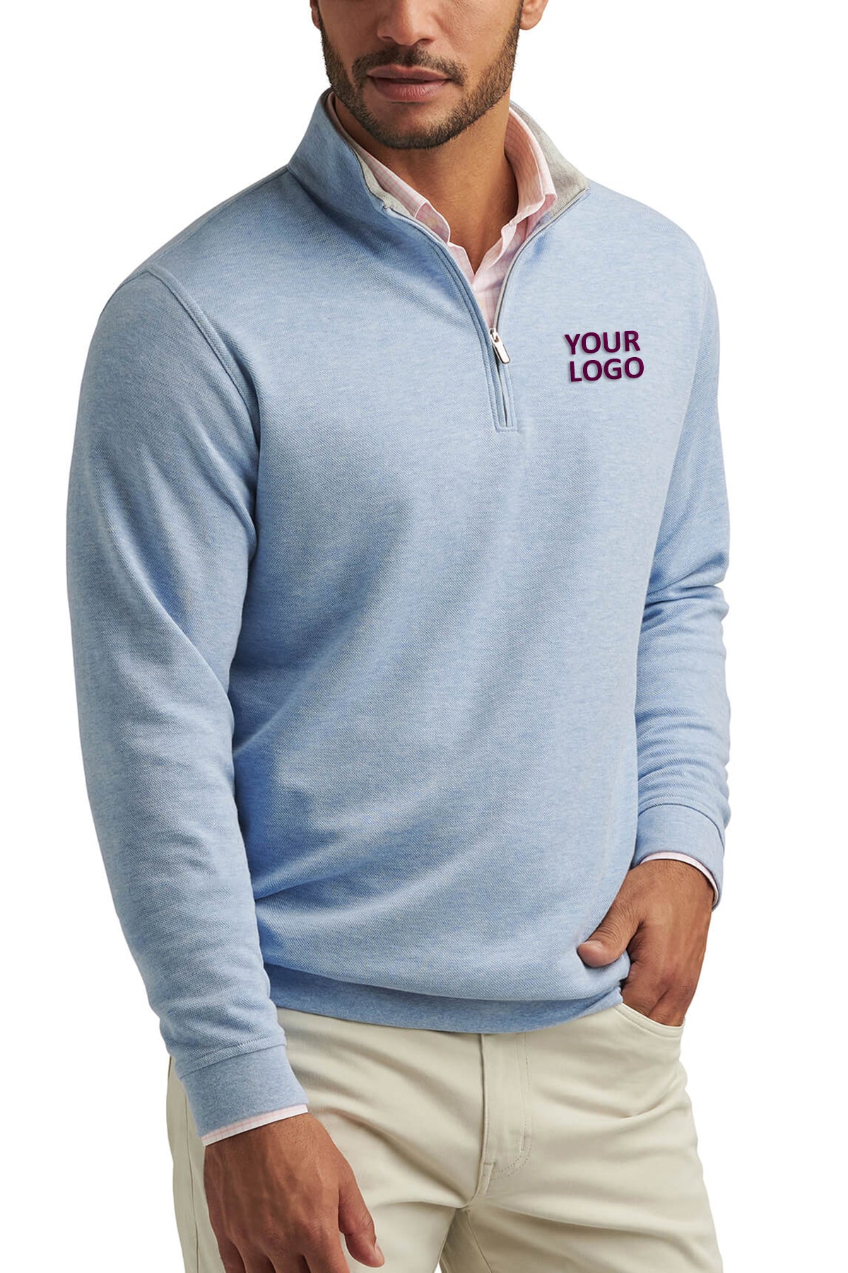 Custom Peter Millar ME0K49 Cottage Blue