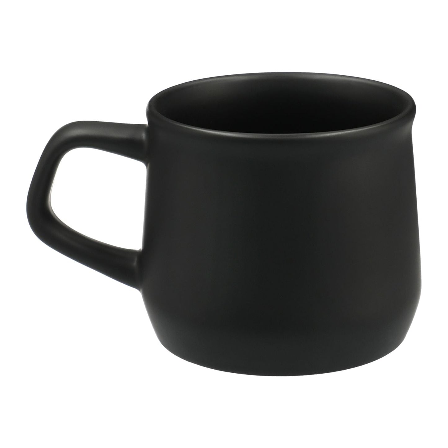 Angus 12oz Ceramic Custom Mugs, Black