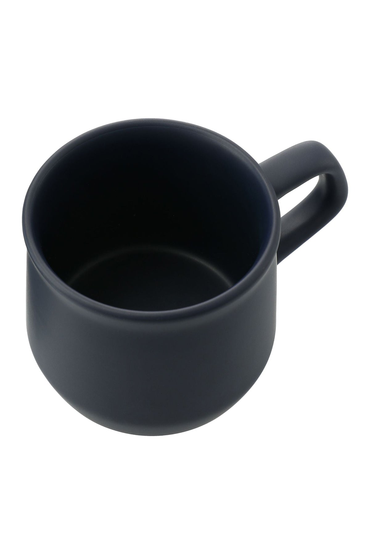 Angus 12oz Ceramic Custom Mugs, Navy