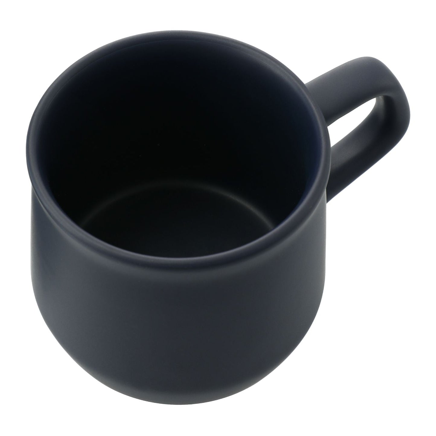 Angus 12oz Ceramic Custom Mugs, Navy