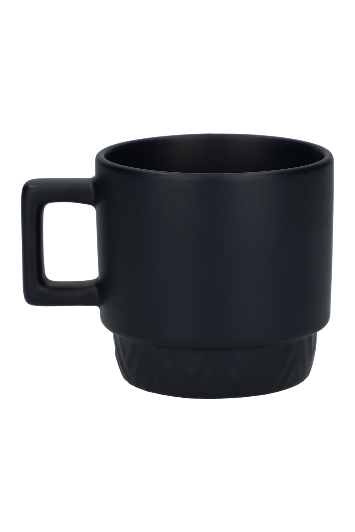 Paco 12oz Ceramic Custom Mugs, Navy