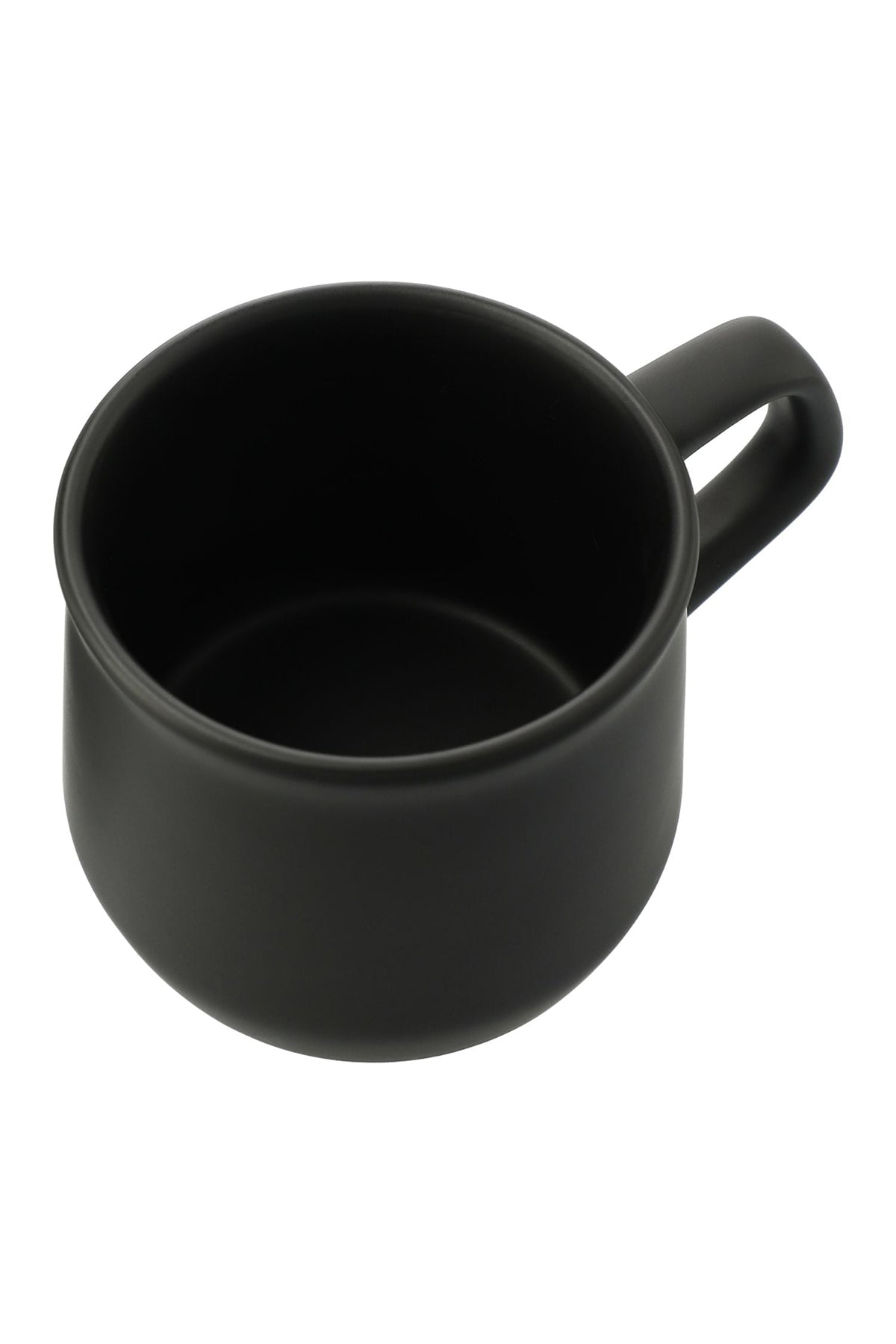 Angus 12oz Ceramic Custom Mugs, Black