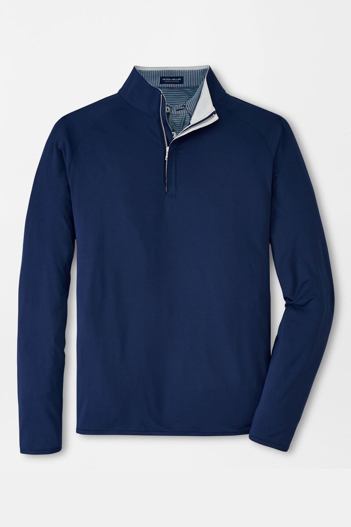 Peter Millar Stealth Performance Quarter Zip, Navy [Lane & Waterman]