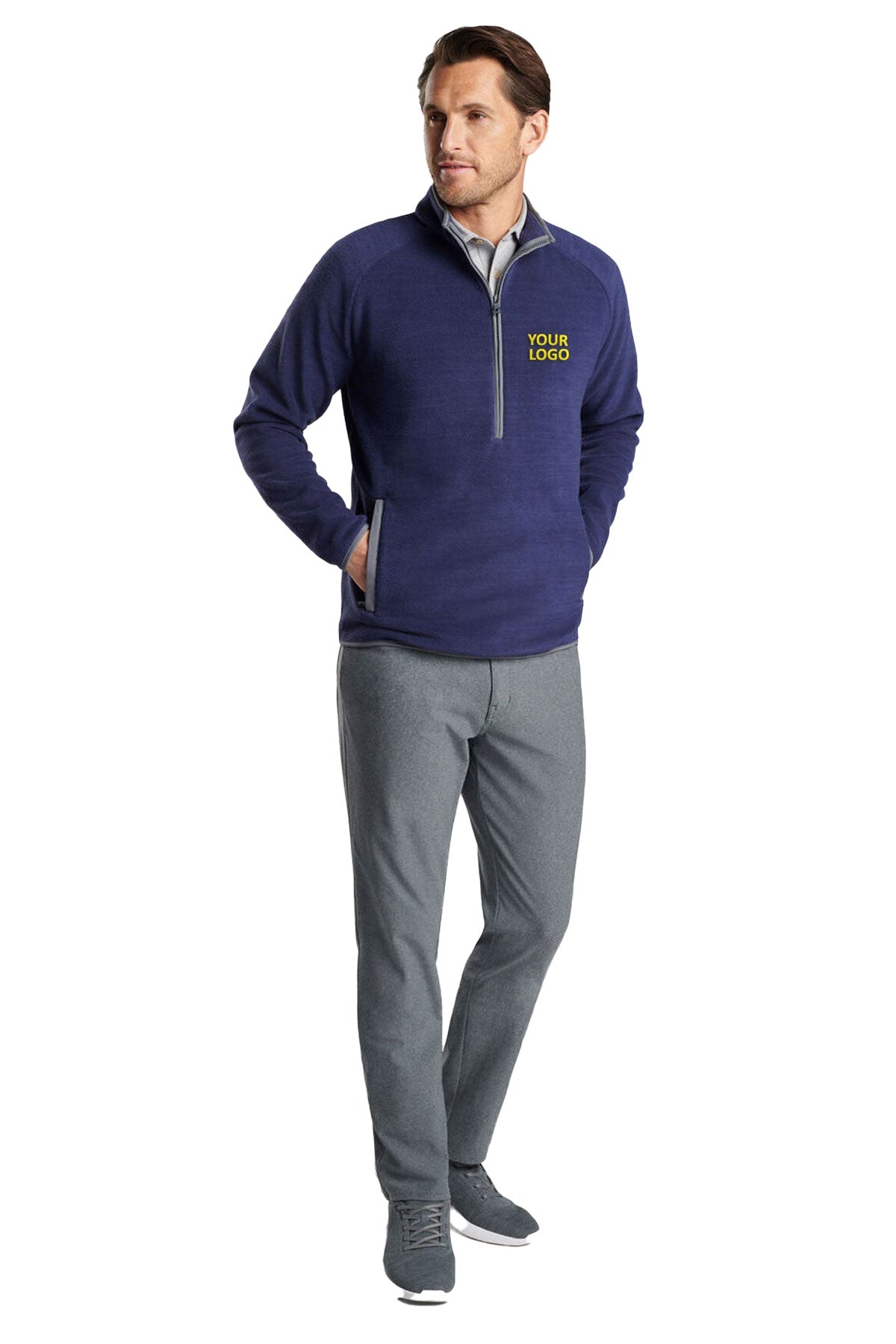 Custom Peter Millar MF24EZ28 Navy